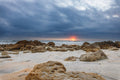 First Light IV - Break in the Cloud over the Atlantic, Florida coast